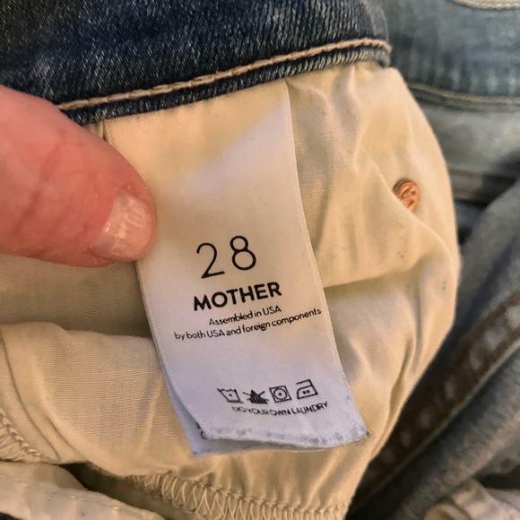 Mother denim jeans, rascal ankle snippet, size 28 - Picture 5 of 6